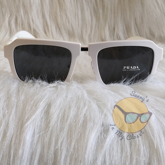 Prada Full Frame Sunglasses 😎 PR 09XS Summer Worthy🤗🔥 - Picture 3 of 7